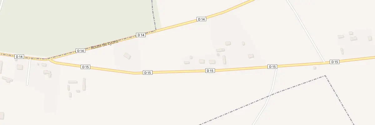 Plan du 1 Rte de Morgny à Beauficel-en-Lyons