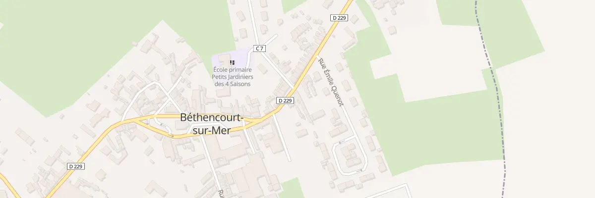Plan du 20 Rue de Bas à Béthencourt-sur-Mer