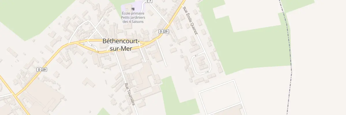 Plan du 12B Rue de Bas à Béthencourt-sur-Mer