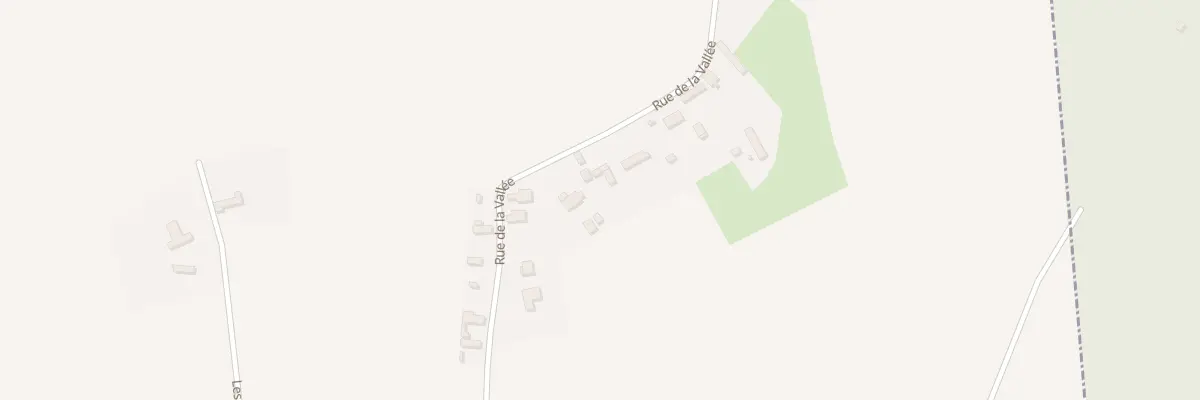 Plan du 10 Rue de la Vallee à Coudray