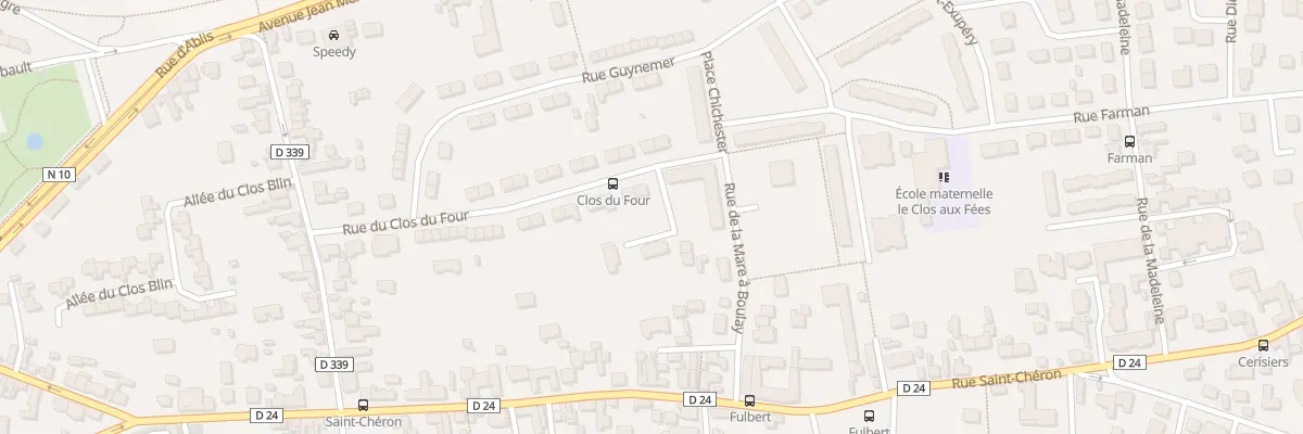 Plan du 13 Rue Guynemer à Chartres