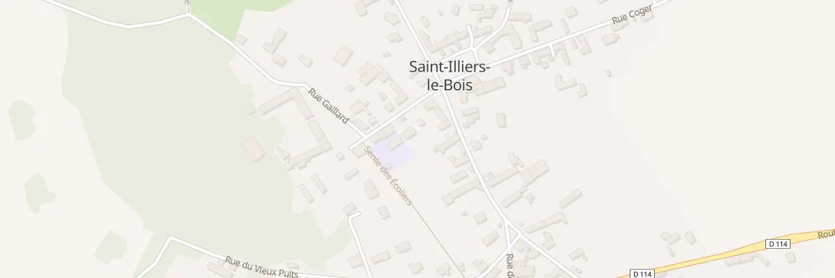 Plan du 3 Rue Gaillard à Saint-Illiers-le-Bois