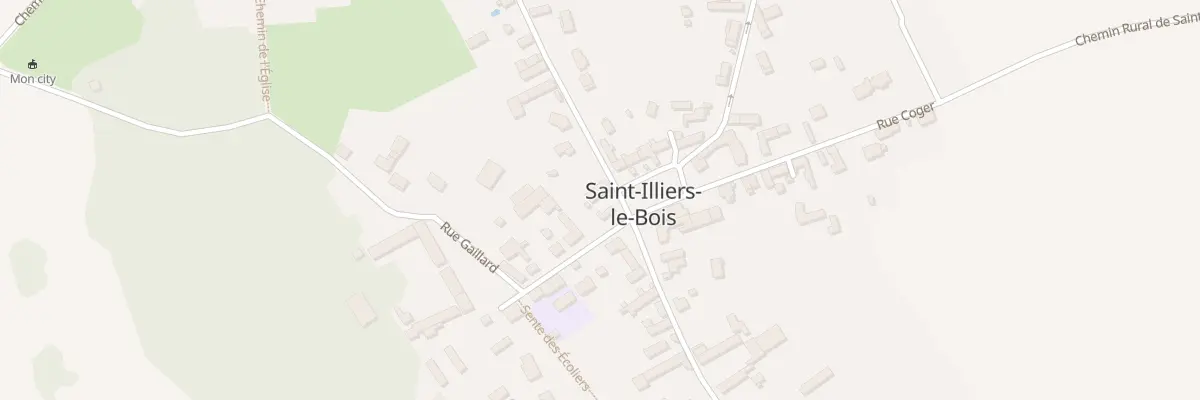 Plan du 2 Rue Gaillard à Saint-Illiers-le-Bois