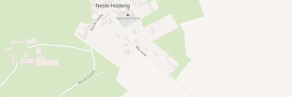 Plan du 35 Rue Verte à Nesle-Hodeng