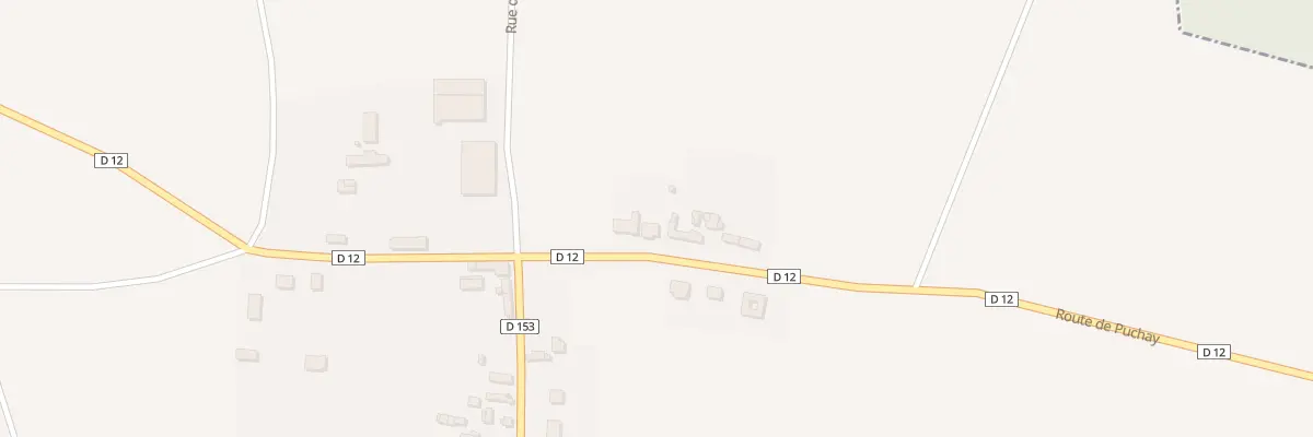 Plan du 7 Rte de Puchay à Coudray