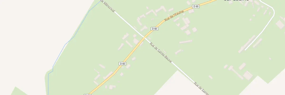 Plan du 5008 Le Bourg à Saint-Germain-sur-Eaulne