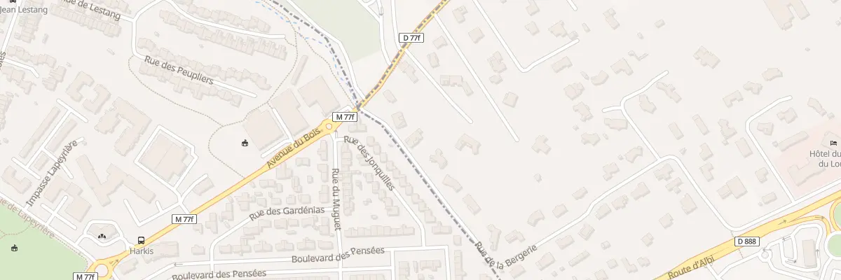 Plan du 30 Rue de la Bergerie à Rouffiac-Tolosan