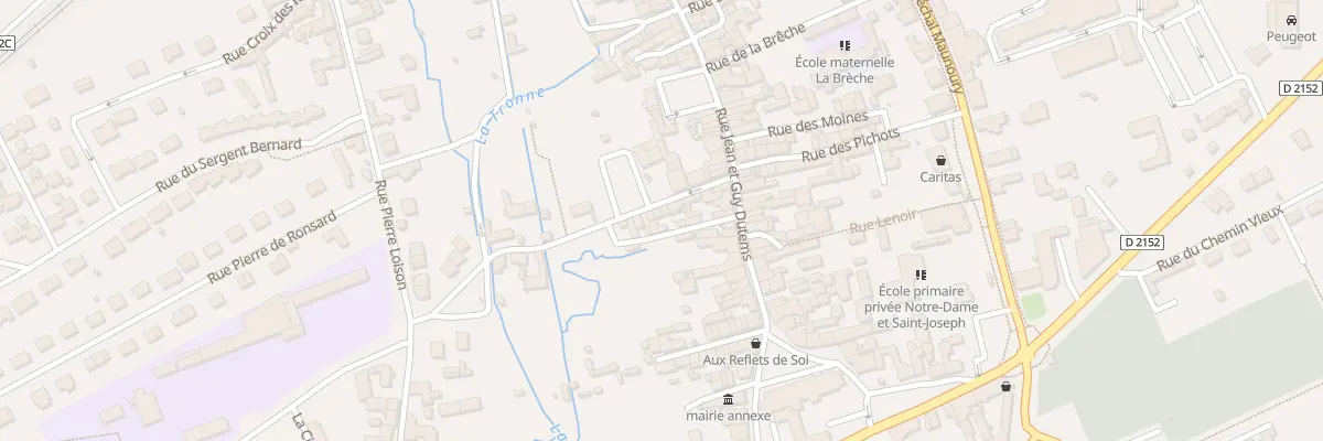 Plan du 9 Rue Toutevoie à Mer
