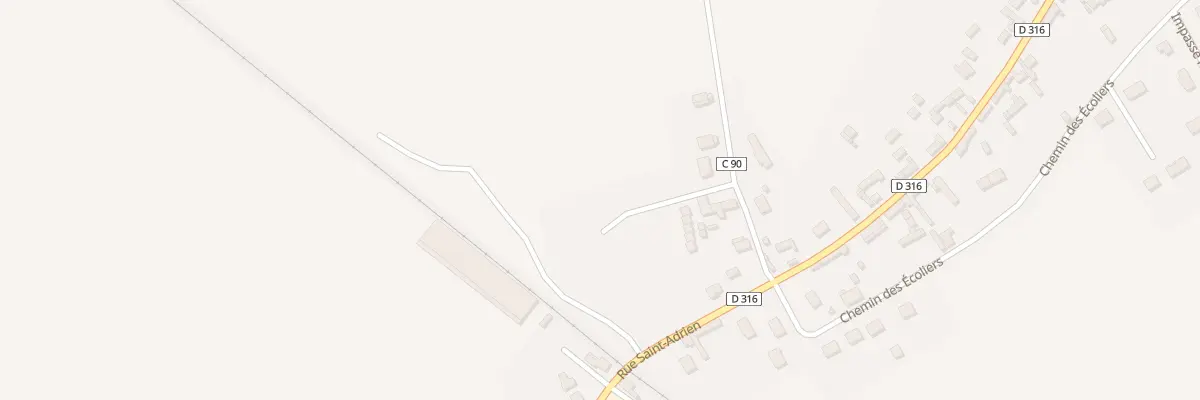Plan du 10B Rte de Verclives à Saussay-la-Campagne