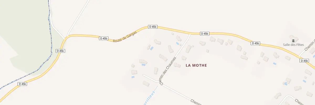 Plan du 815 Rte de Gargas à Bazus