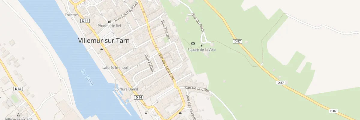 Plan du 8 Pl du Quatre Septembre à Villemur-sur-Tarn