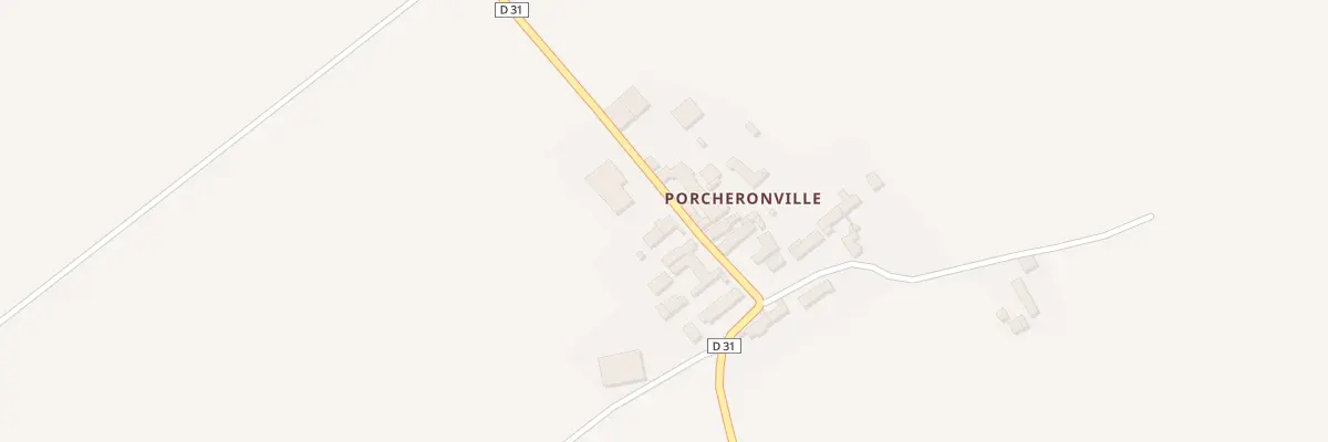 Plan du 1 Porcheronville à Villemaury
