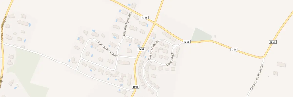 Plan du 25 Rue du Souleilla à Issus