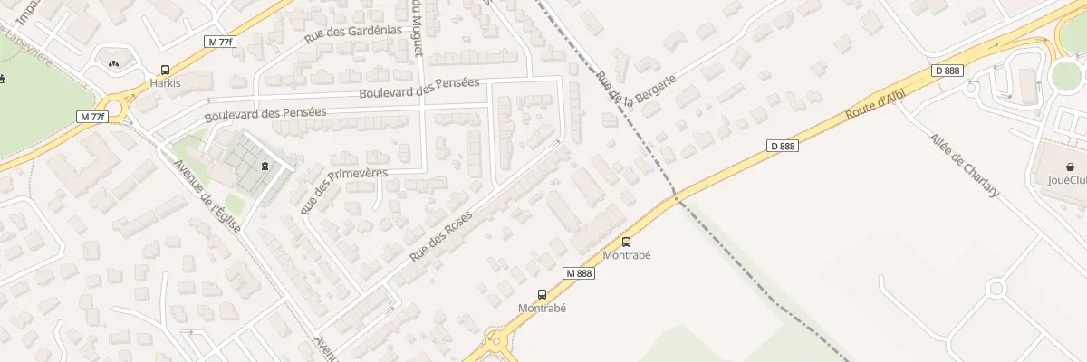 Plan du 64 Rue des Roses à Saint-Jean