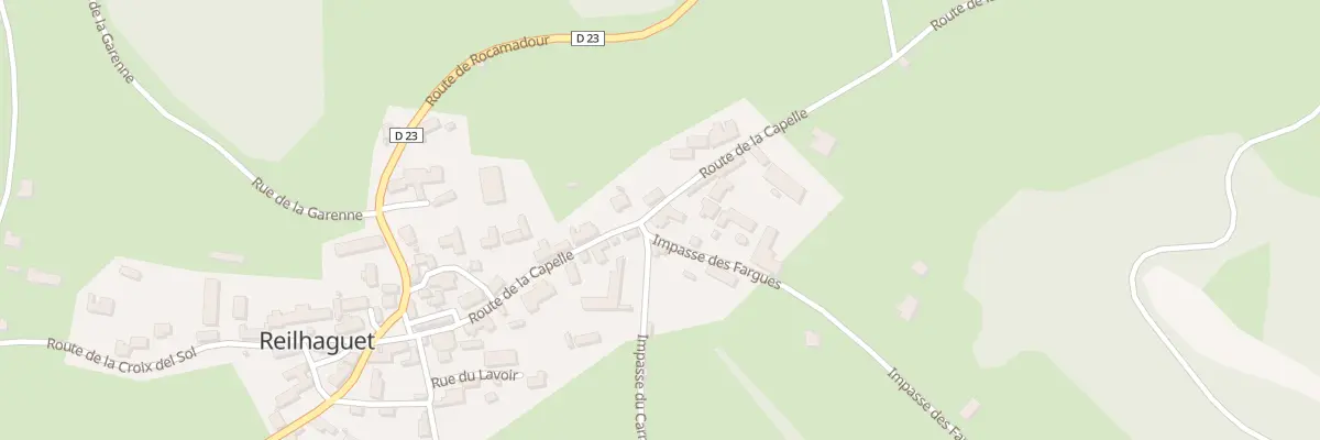 Plan du 5057 Reilhaguet à Reilhaguet