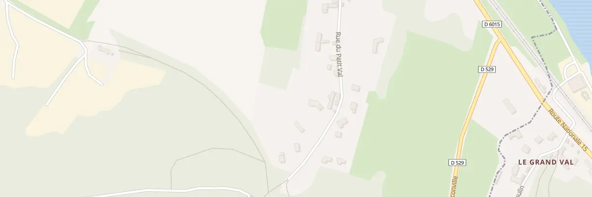 Plan du 22 Rue du Petit Val à Vernon