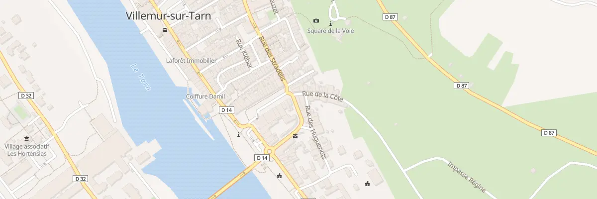 Plan du 9 Rue Jean Marie Elie Brusson à Villemur-sur-Tarn