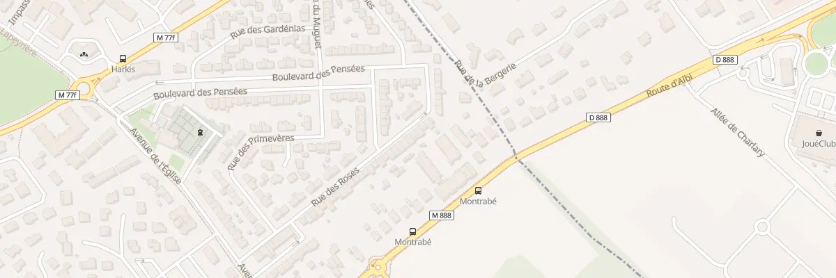 Plan du 66 Rue des Roses à Saint-Jean