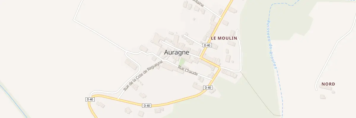 Plan du 47 Village à Auragne
