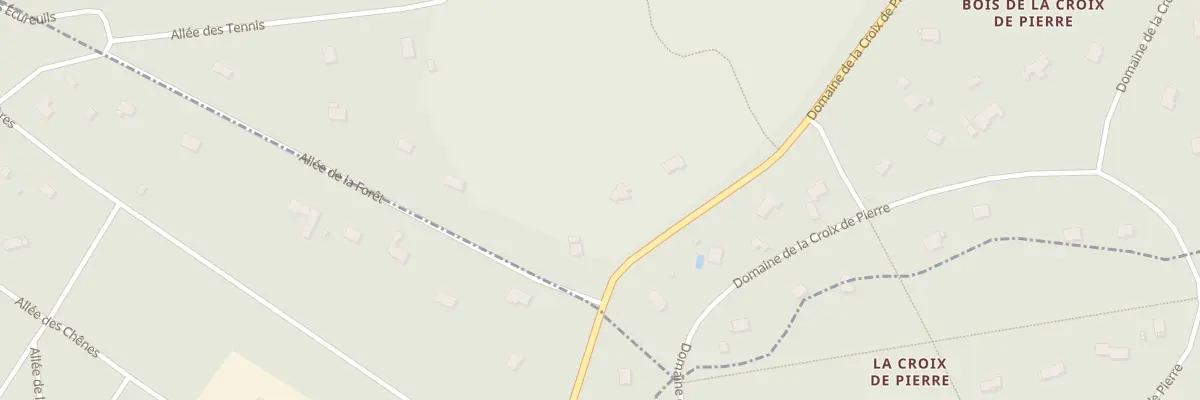 Plan du 3 Bois de la Vallee à Croisilles