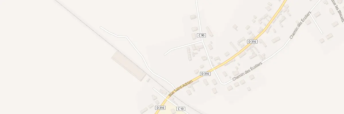 Plan du 10E Rte de Verclives à Saussay-la-Campagne