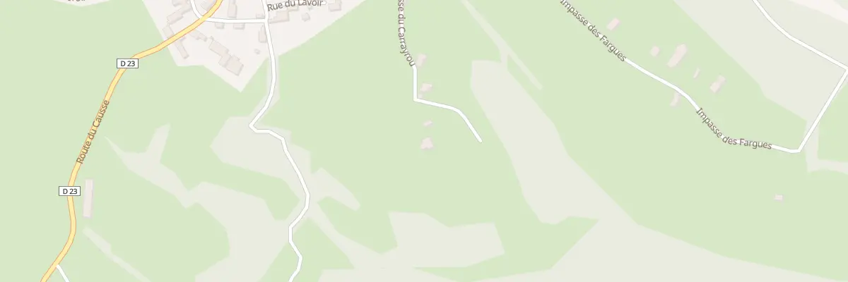 Plan du 5108 Carrayrou à Reilhaguet