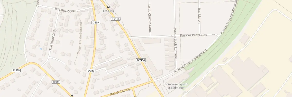Plan du 39 Rue d’Allonnes à Chartres