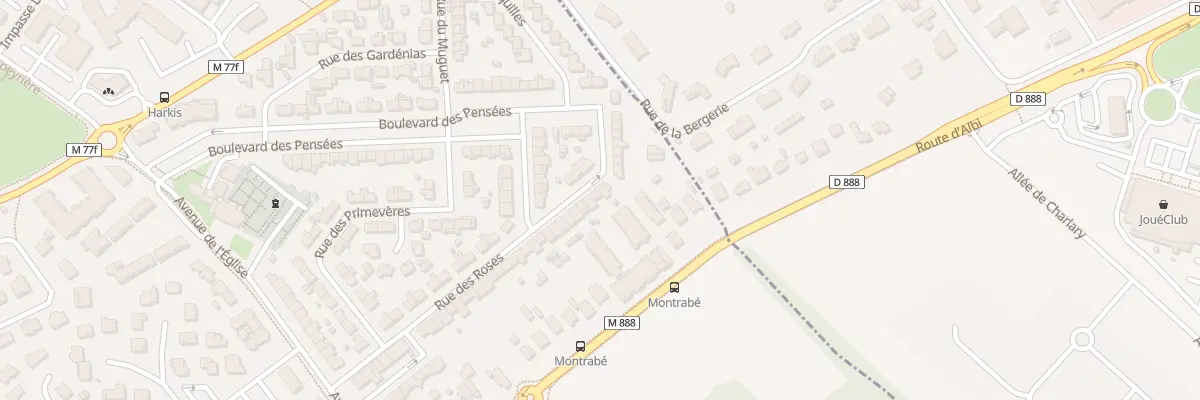 Plan du 70 Rue des Roses à Saint-Jean