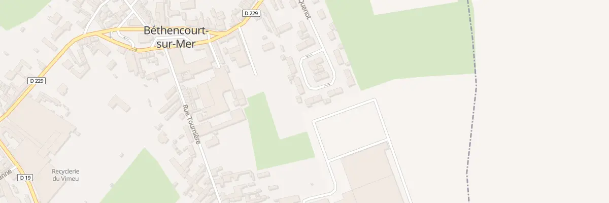 Plan du 20 Rue Emile Quenot à Béthencourt-sur-Mer