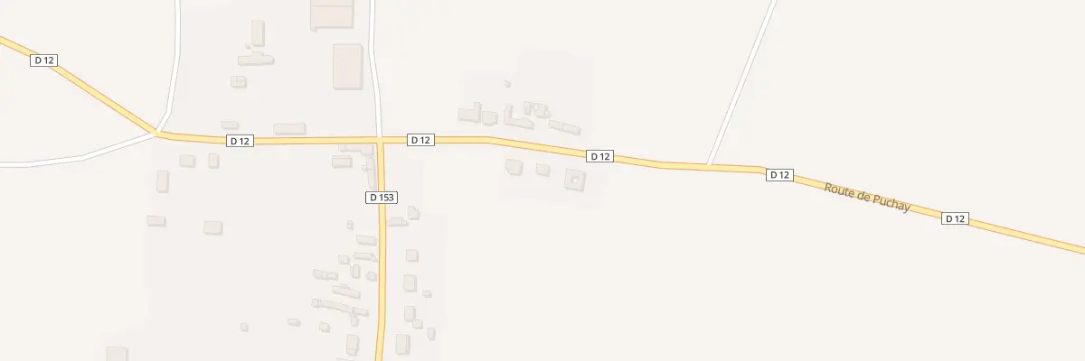 Plan du 4 Rte de Puchay à Coudray