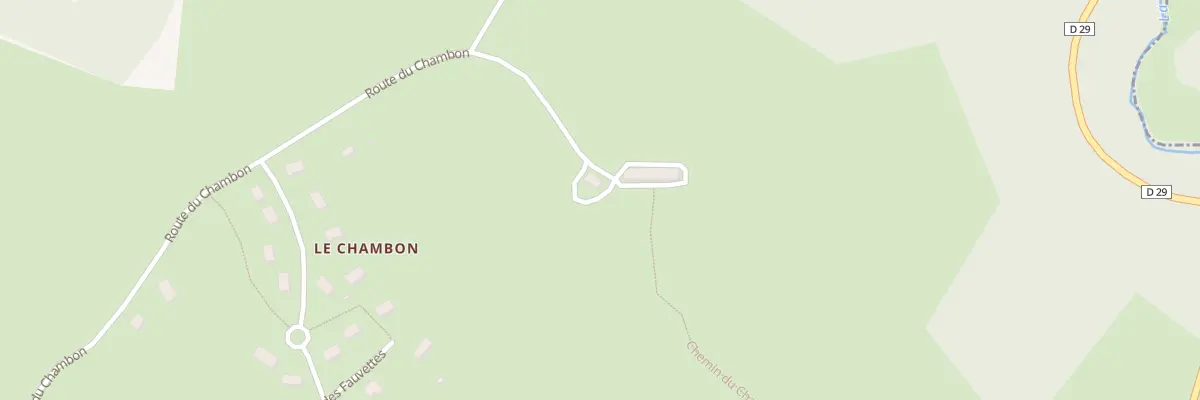 Plan du 9 Rte du Chambon à Saint-Laurent-les-Églises