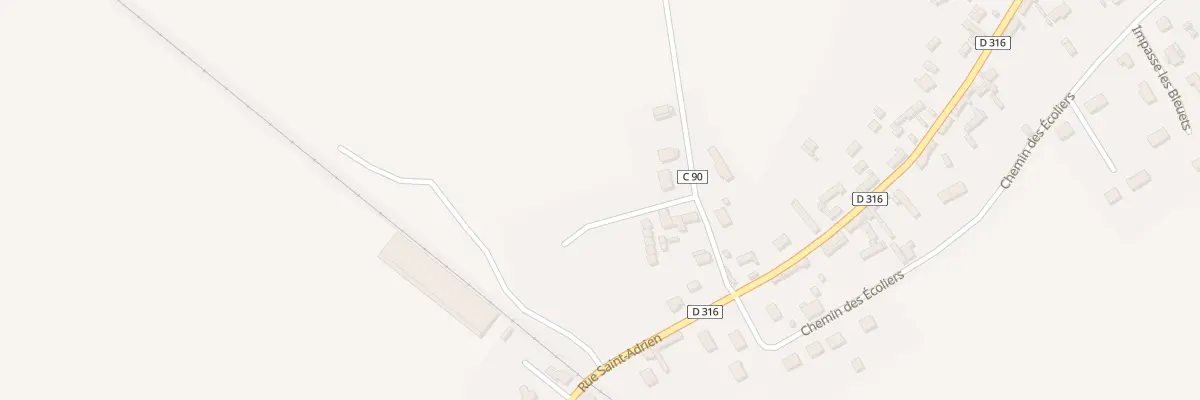 Plan du 10A Rte de Verclives à Saussay-la-Campagne