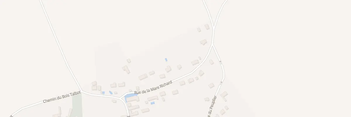 Plan du 13 Rue de la Mare Richard à Saint-Illiers-le-Bois