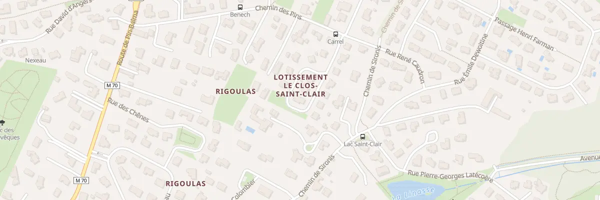 Plan du 9 Rue des Ormeaux à Balma