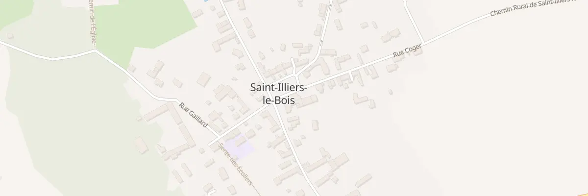 Plan du 1 Rue de la Houssière à Saint-Illiers-le-Bois
