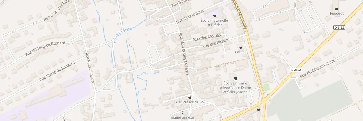 Plan du 21B Rue Jean et Guy Dutems à Mer