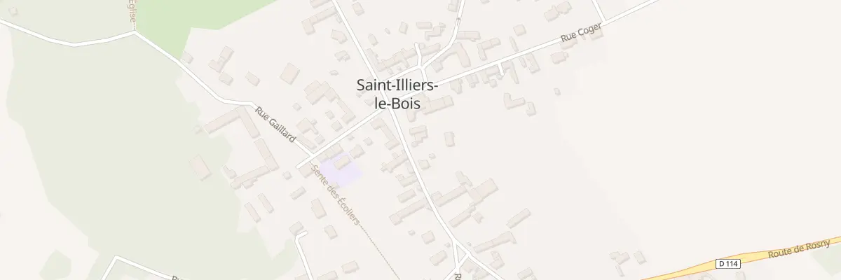 Plan du 5 Rue de la Houssière à Saint-Illiers-le-Bois
