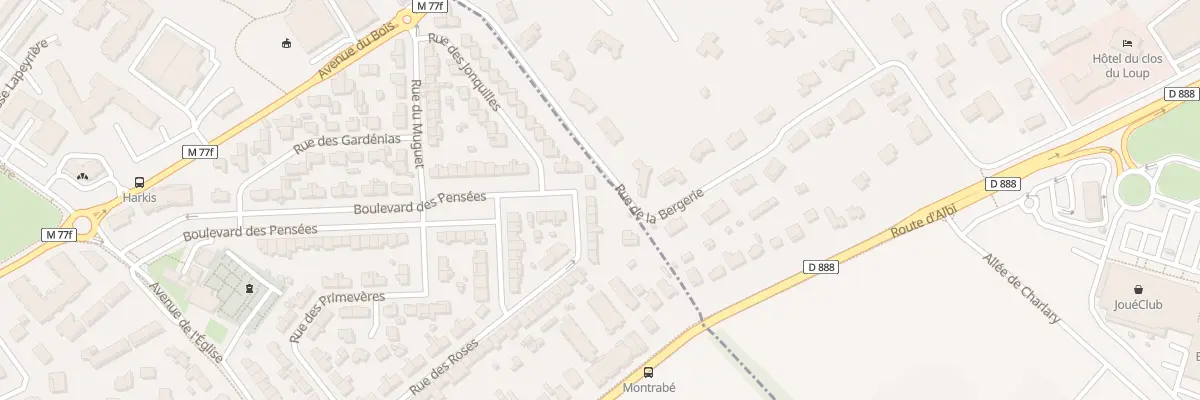 Plan du 86 Rue des Roses à Saint-Jean