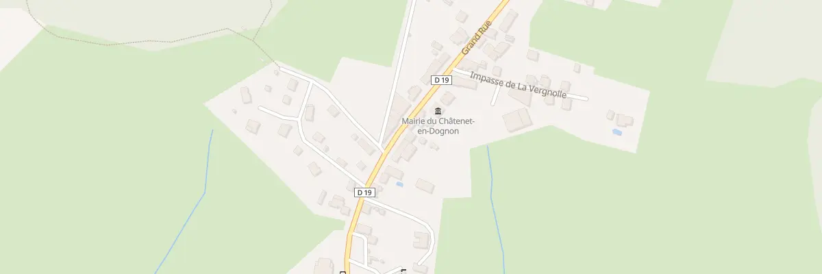 Plan du 23 Gr Grand Rue au Châtenet-en-Dognon