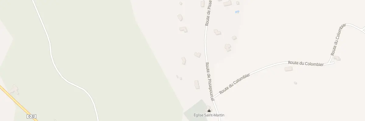Plan du 335 Rte de la Tour de Vayrols à Flaujac-Poujols