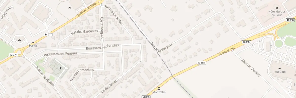 Plan du 84 Rue des Roses à Saint-Jean