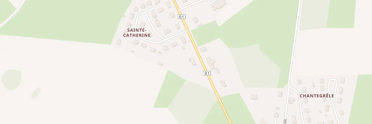 Plan du 2 Sainte Catherine à Fursac