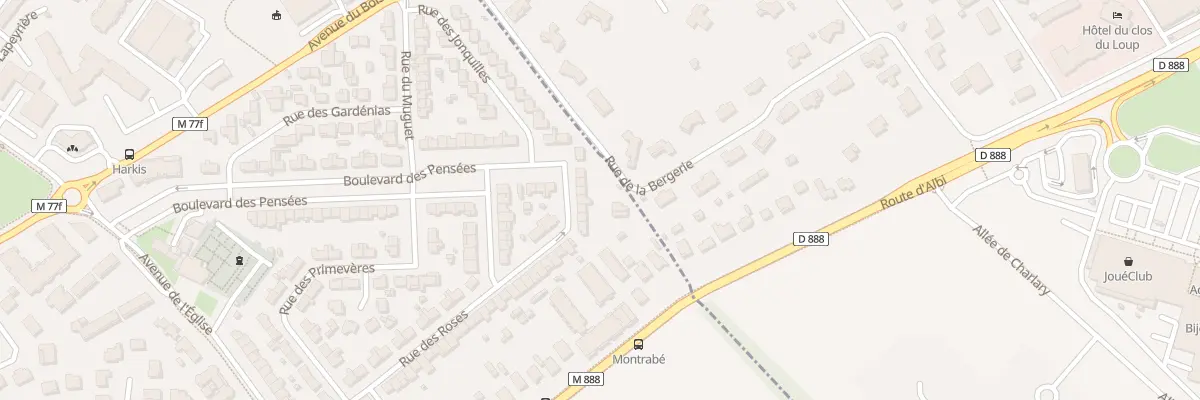 Plan du 80 Rue des Roses à Saint-Jean