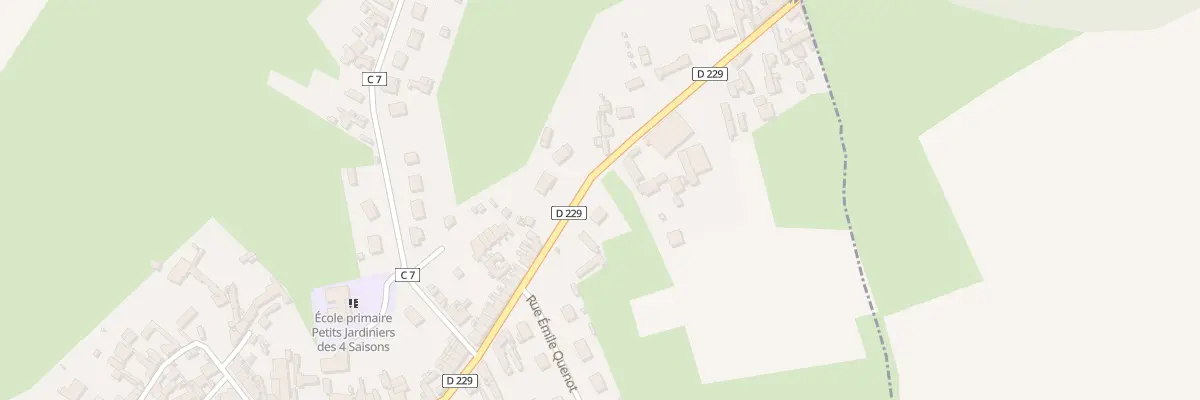 Plan du 30B Rue de Bas à Béthencourt-sur-Mer