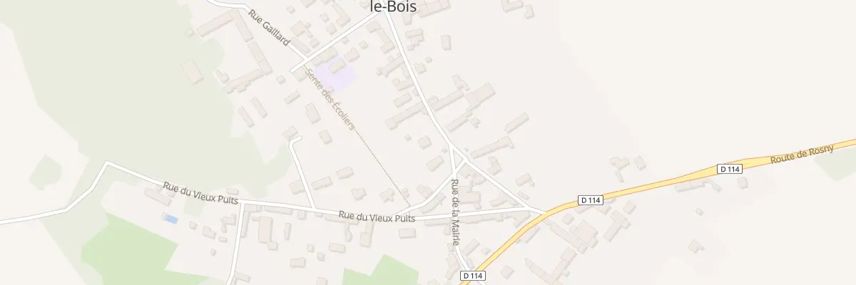 Plan du 16 Rue de la Houssière à Saint-Illiers-le-Bois