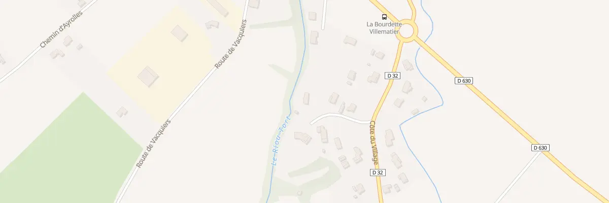 Plan du 100 Imp de la Bourdette à Villematier