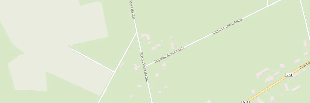 Plan du 1177 Rue du Mont du Gât à Roncherolles-en-Bray