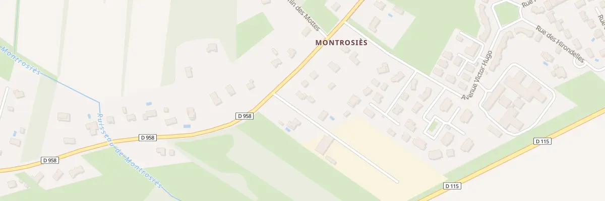 Plan du 1415 Vieille Route de Montauban à Nègrepelisse