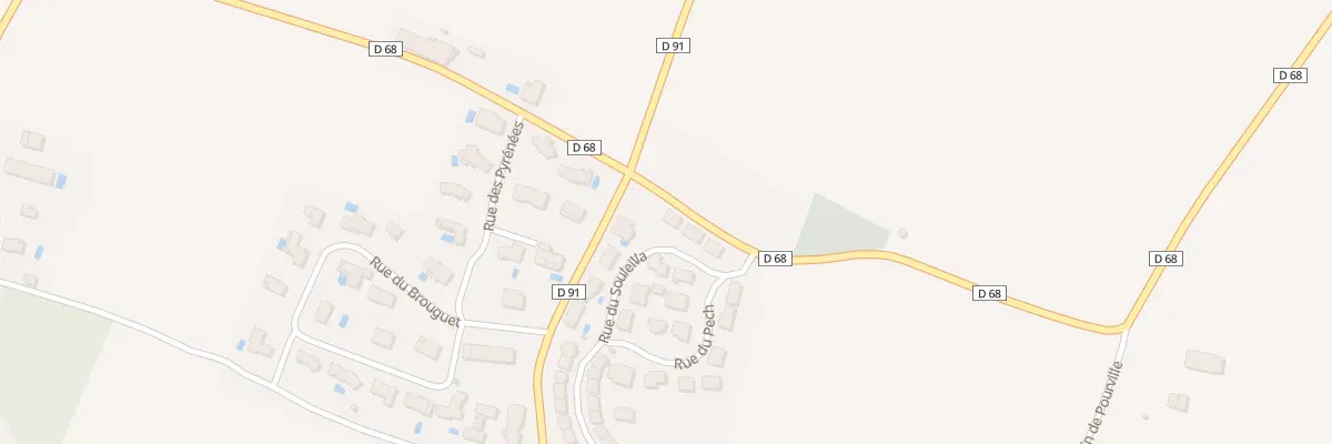 Plan du 33 Rue du Souleilla à Issus