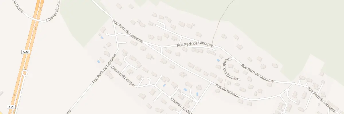 Plan du 428 Rue du Janissou à Pinsac